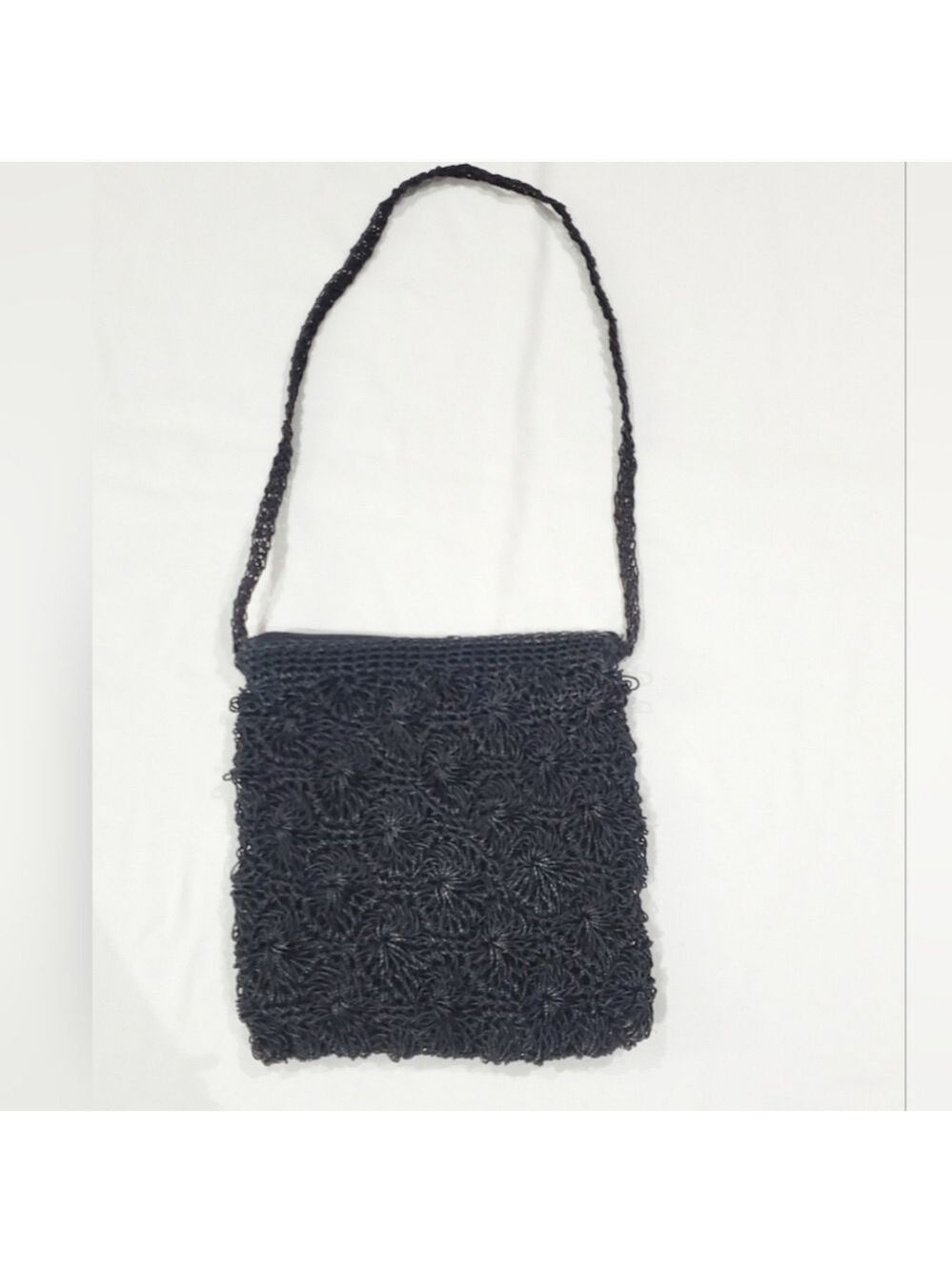 CROCHETTE Zipper Top Shoulder Bag